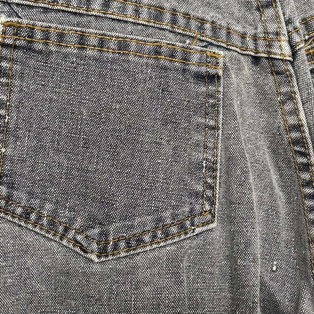 Vintage 90s Palmetto High Rise Jeans Women 9 Color block Tapered USA Cotton - Picture 10 of 11